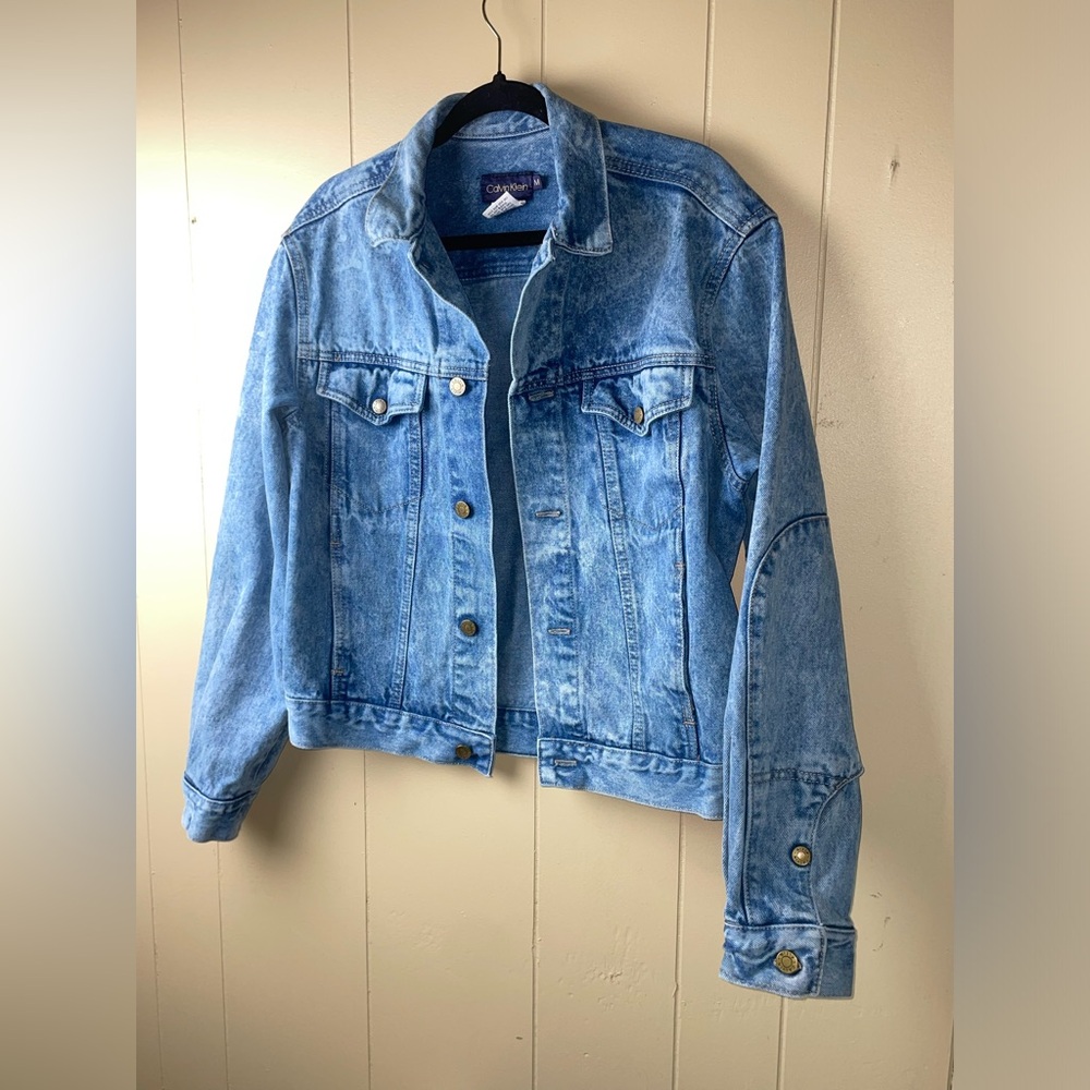 Calvin Klein Vintage Stonewash‎ Jean Jacket Size | M